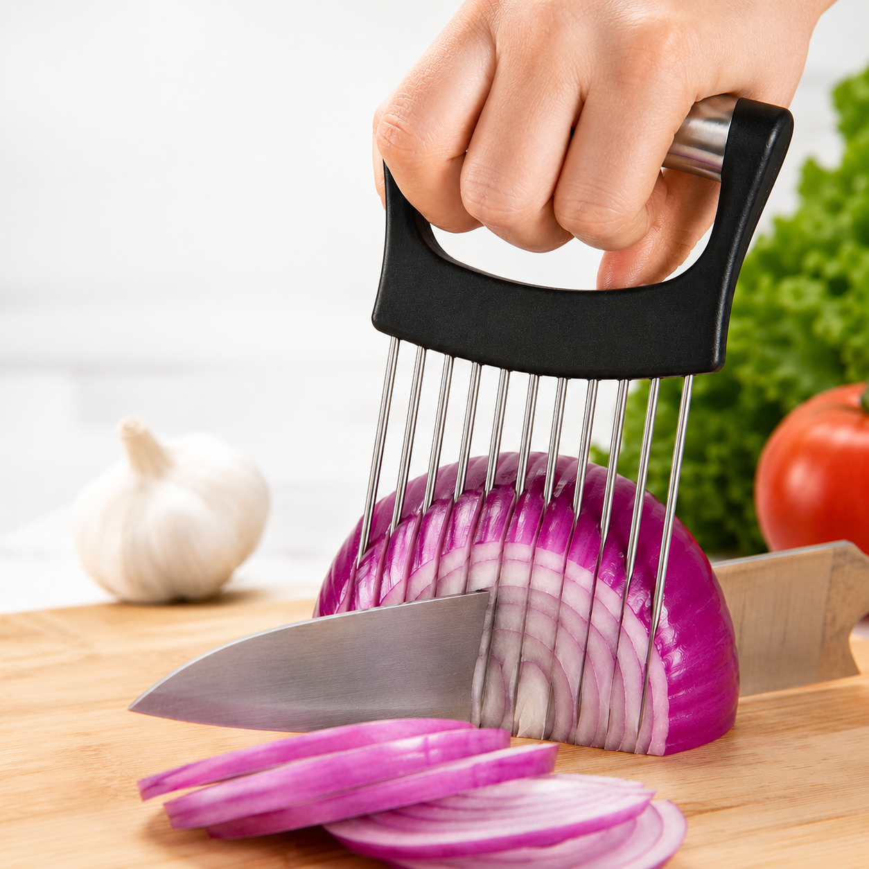 Stainless Steel Onion Holder
